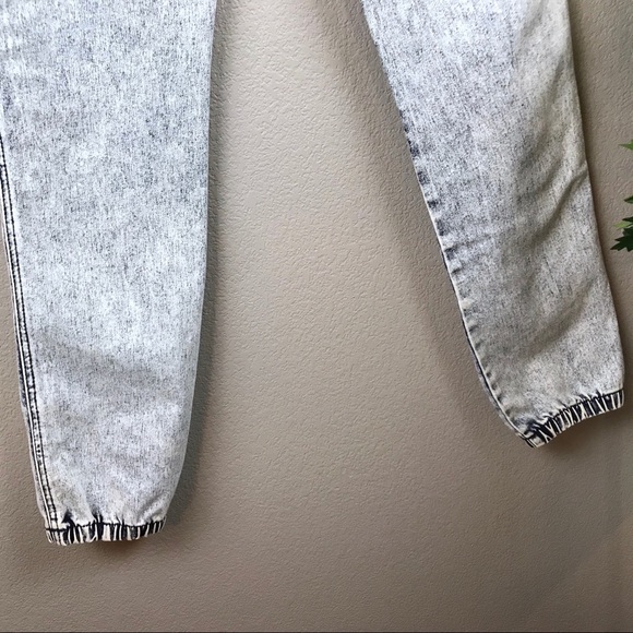 AQ American Quality Denim Acid Wash Jeggings Size 9 - Picture 6 of 8